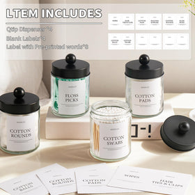 MHDCLY jars with round-bead handles provide smooth opening