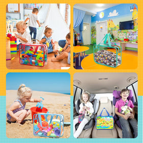 Mhtdet multiuse storage bags suitable for cosmetics, snacks, crafts, or books.