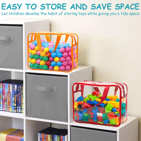 Mhtdet travel-friendly toy storage bags keeping toys organized on the go.