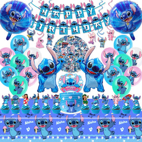 MIAHOME Stitch banner ready for birthday decor and memorable photos.