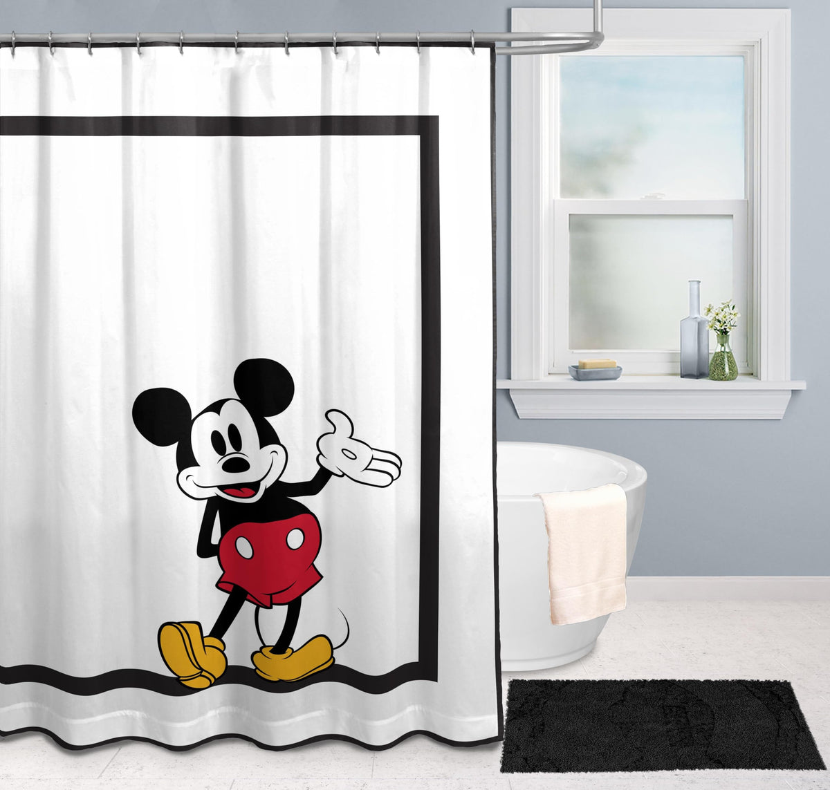 Disney Mickey Mouse collection with coordinating bedding and accessories