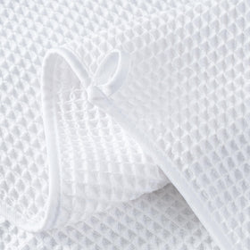 MICROFI soft lint-free waffle weave towels for residue-free use.