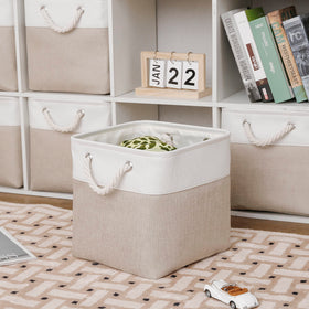 MidmmVick cube bin closet organization for clothes, toys, and books
