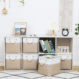MidmmVick cube bin top frame showing sturdy structure and shape retention