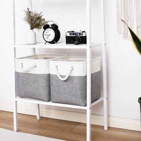 MidmmVick foldable closet storage bin for shelves and drawers.