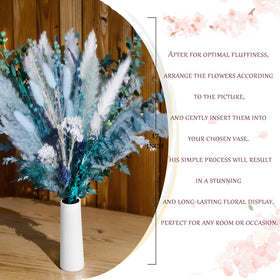 Mifgra dried grass mix featuring eucalyptus and lavender textures.