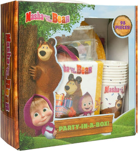 Mighty Mojo Masha Bear 7-inch plates for quick, kid-friendly servings.