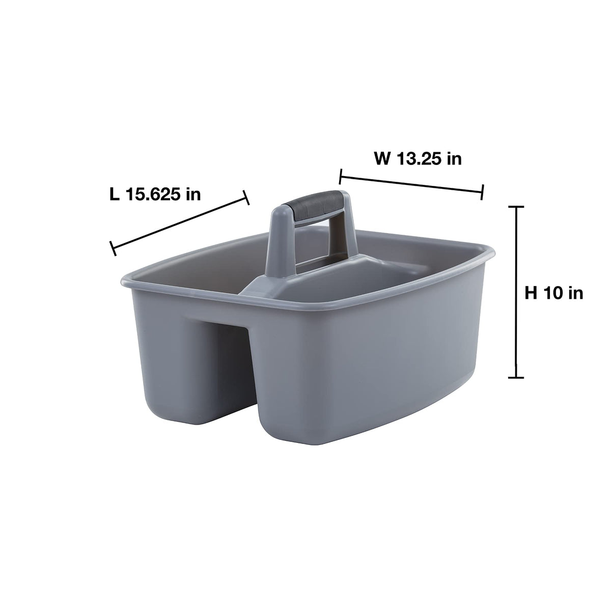 Mighty Tuff Rough & Rugged Caddy handle grip for easy transport.