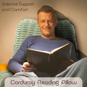MIJIMO bed chair pillow with top handle for easy portability and support