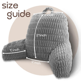 MIJIMO Reading Pillow backrest on sofa for versatile seating