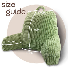 MIJIMO reading pillow used on couch for gaming and lounging