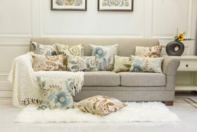 Mika Home machine washable pillow covers for easy care