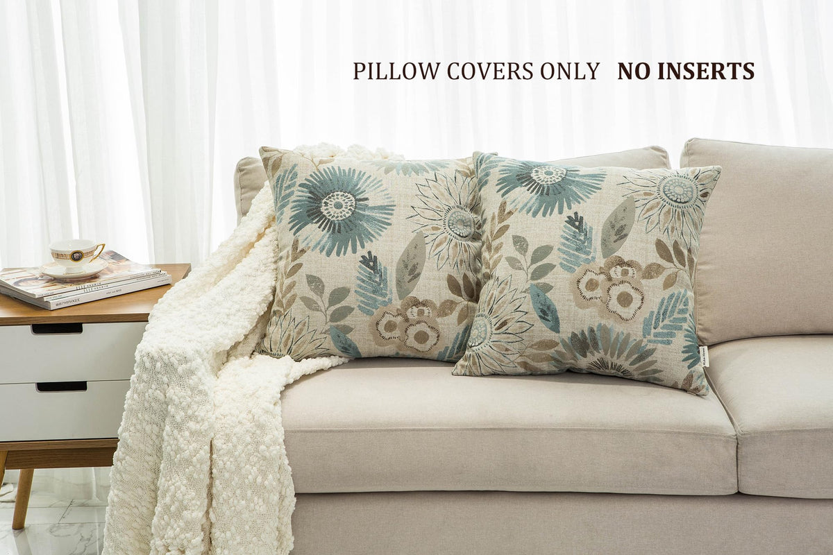 Mika Home pack of two pillow covers for easy room refresh
