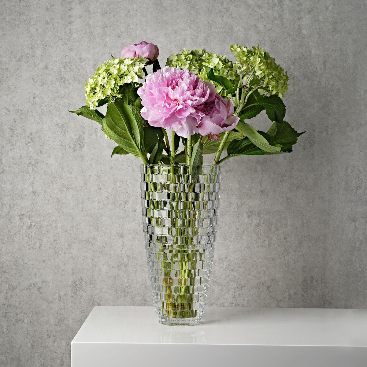 Mikasa Palazzo vase ideal for dried floral arrangements.