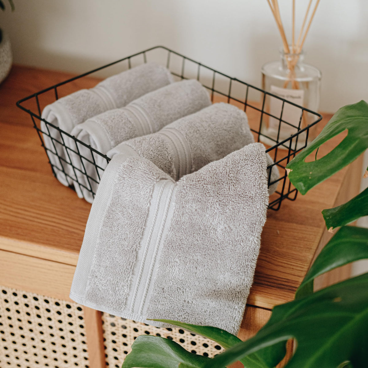 Milara Creations washcloths ideal for guest bathrooms and daily routines