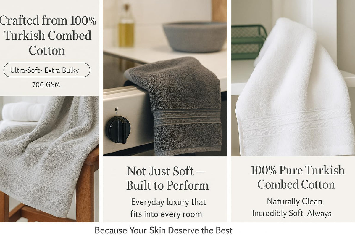 Milara Creations soft Turkish cotton offers spa-like comfort at home