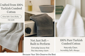Milara Creations soft Turkish cotton offers spa-like comfort at home