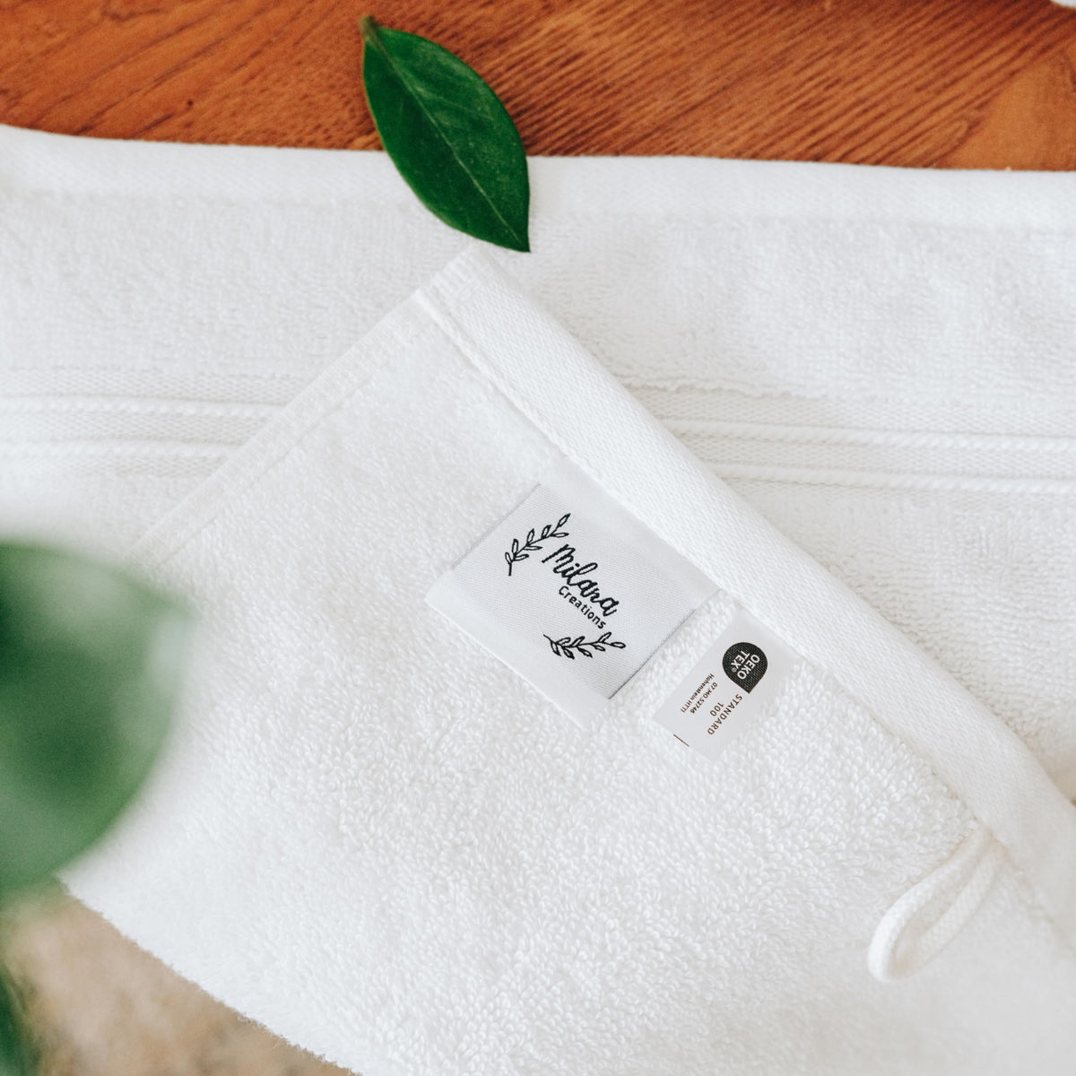 Milara plush velvet finish cotton towels for everyday luxury.