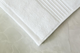 Milara Turkish cotton towels two piece set with plush texture and 700 GSM absorbency.