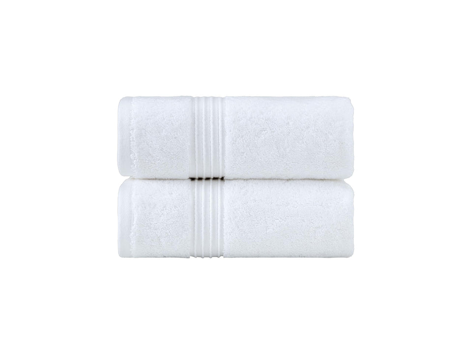 Milara Creations white Turkish hand towels with hanging loops for quick drying.