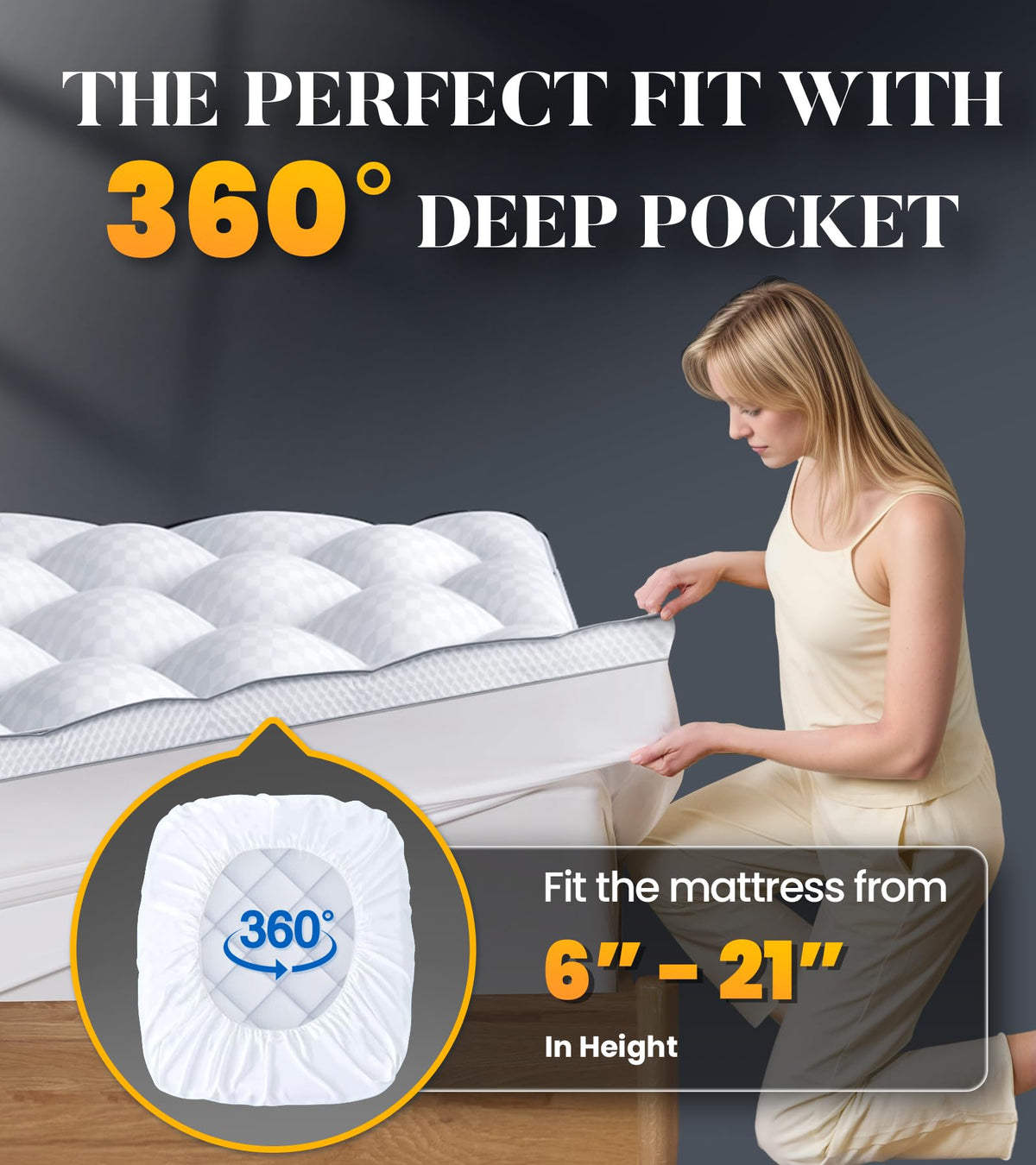 Milcabe Oeko-Tex certified topper for a safe sleep surface