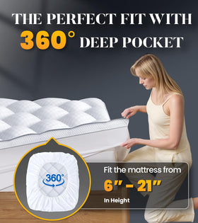 Milcabe Oeko-Tex certified topper for a safe sleep surface
