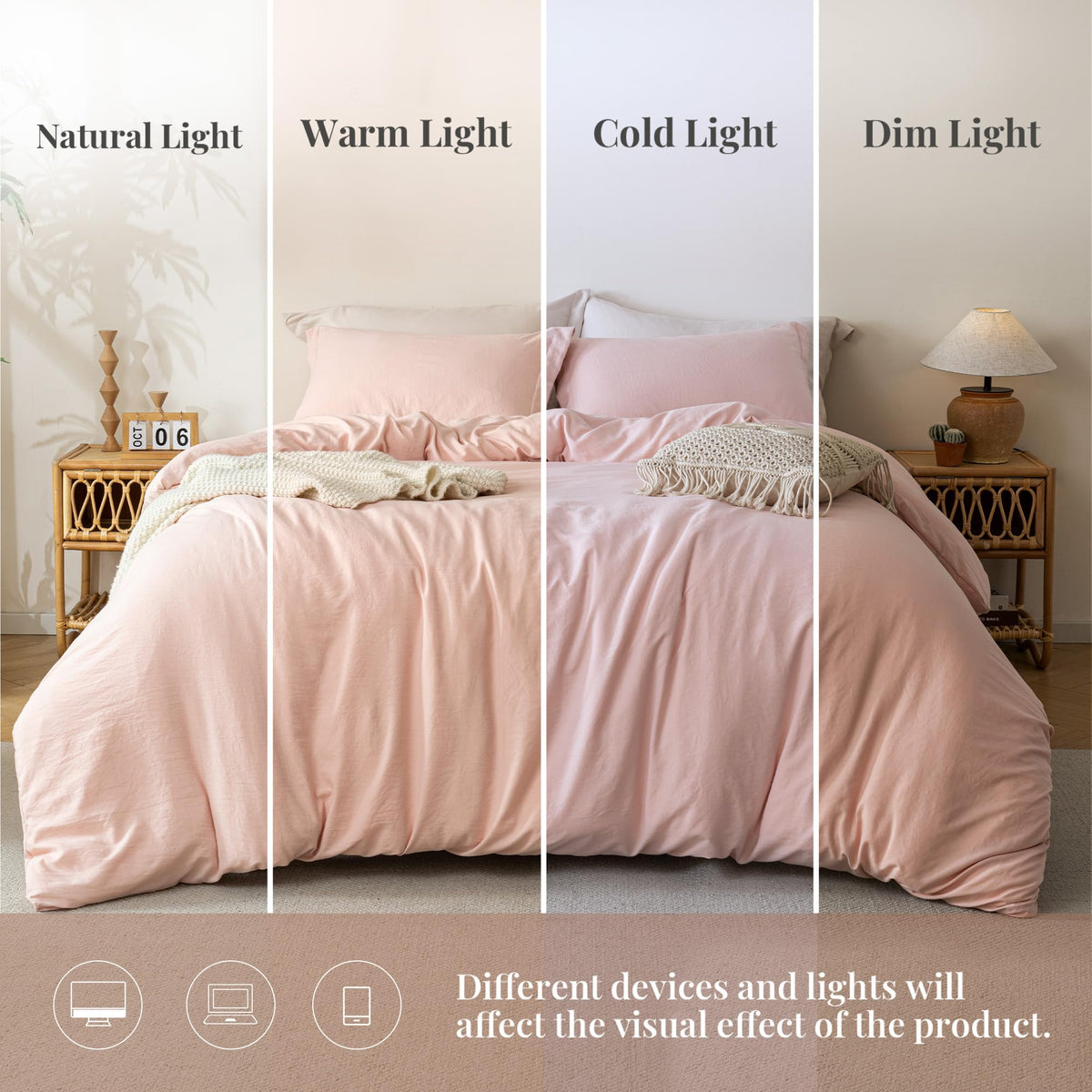 MILDLY corner ties pillow shams keep inserts in place.