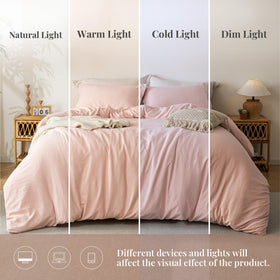 MILDLY corner ties pillow shams keep inserts in place.