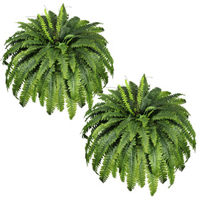 MILHAO FOREST 51-inch artificial ferns for durable indoor-outdoor decor