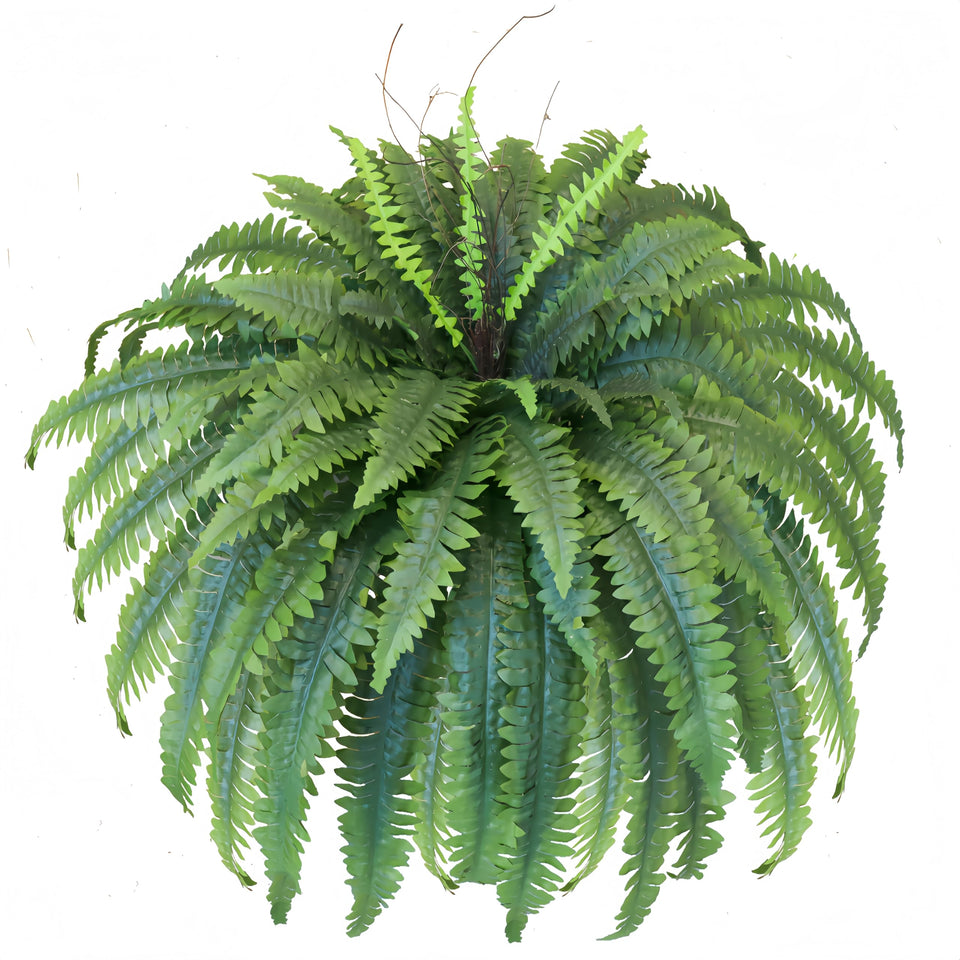 MILHAO FOREST 51in artificial ferns for entrances enhances curb appeal.