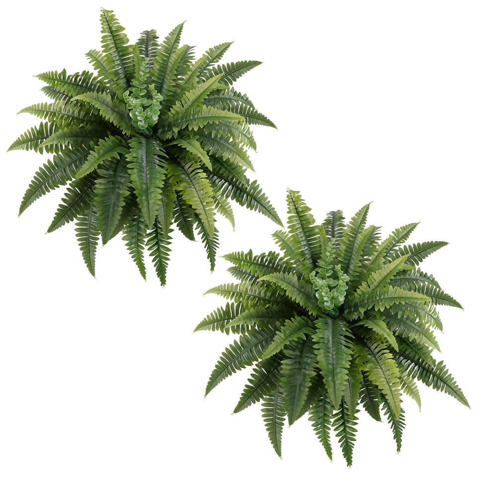 MILHAO FOREST fake fern centered eucalyptus for outdoor porch planters