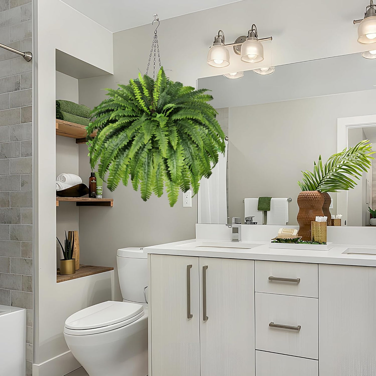 MILHAO FOREST realistic silk leaves create a natural look