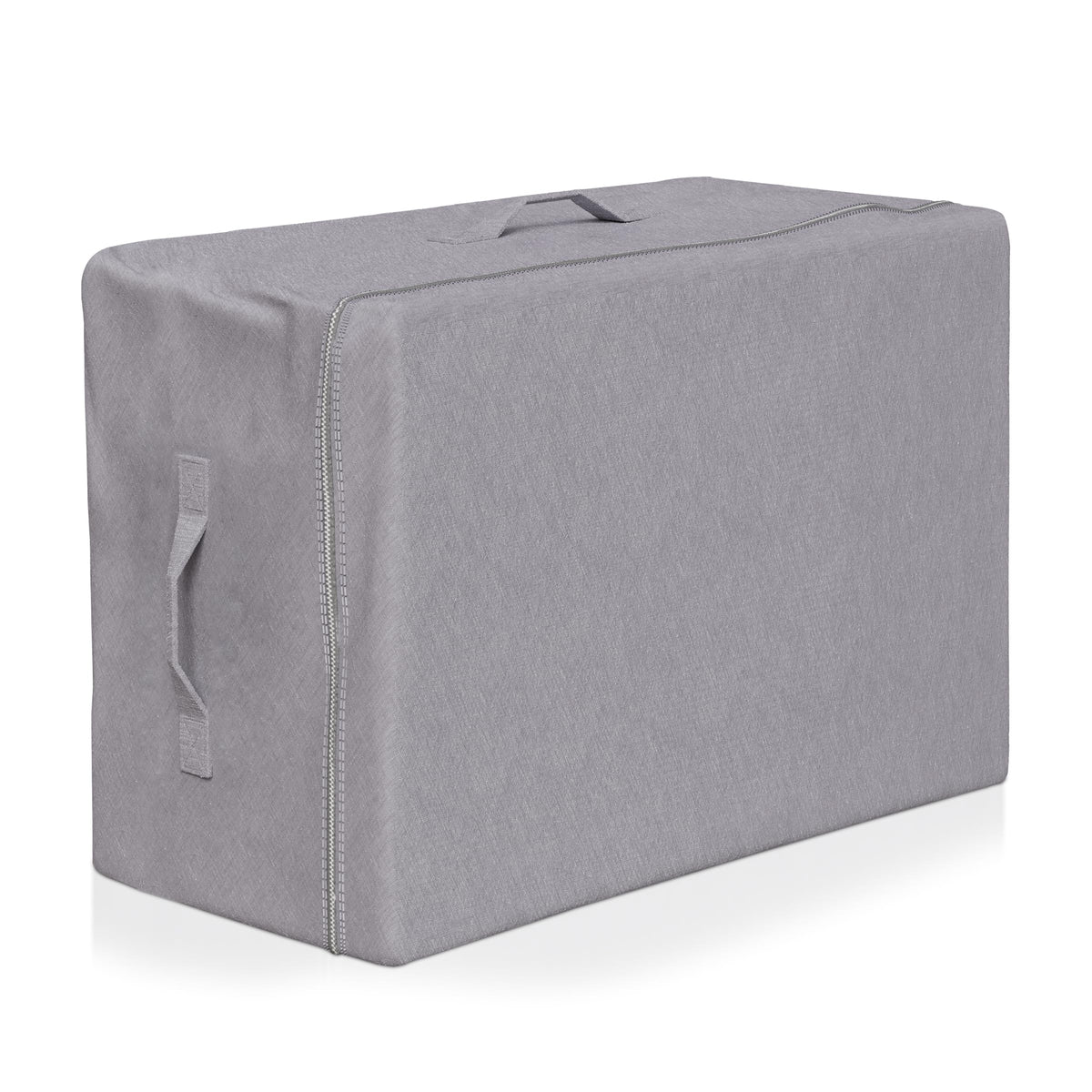 Milliard carry case for tri-fold mattress protecting Twin XL 6 inch mattress during travel