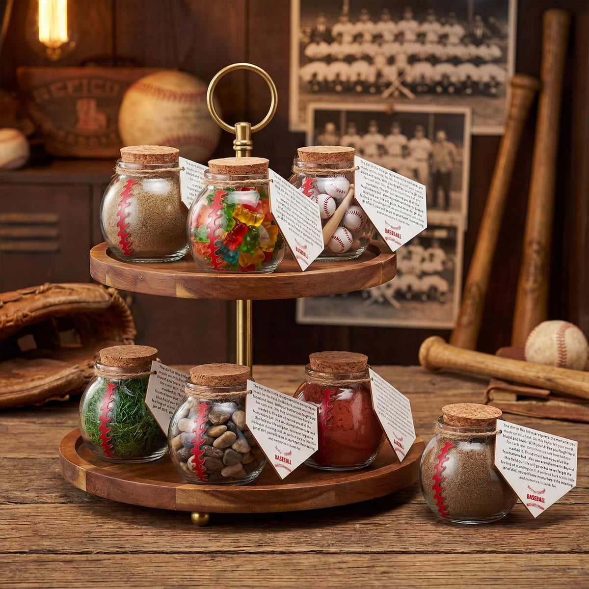 Mimorou leakproof glass jar keeps treats fresh for gifting