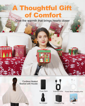 MIMYTH washable blanket with battery removed for easy cleaning