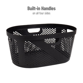 Mind Reader 40L cutout handles make lifting effortless around the home.