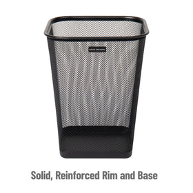Mind Reader smooth rolled rim edge for safe handling.