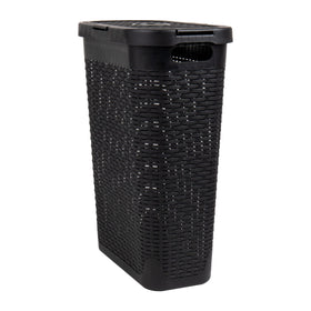 Mind Reader Slim Hamper dimensions support top-loading machines and compact spaces.