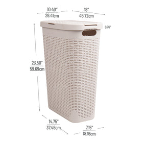 Open cutout pattern promotes airflow for damp clothing and quick drying.