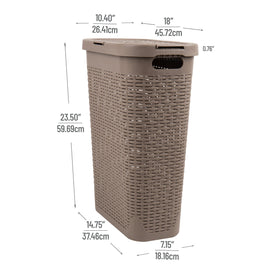 Mind Reader cutout pattern highlights ventilation for a tidy look.