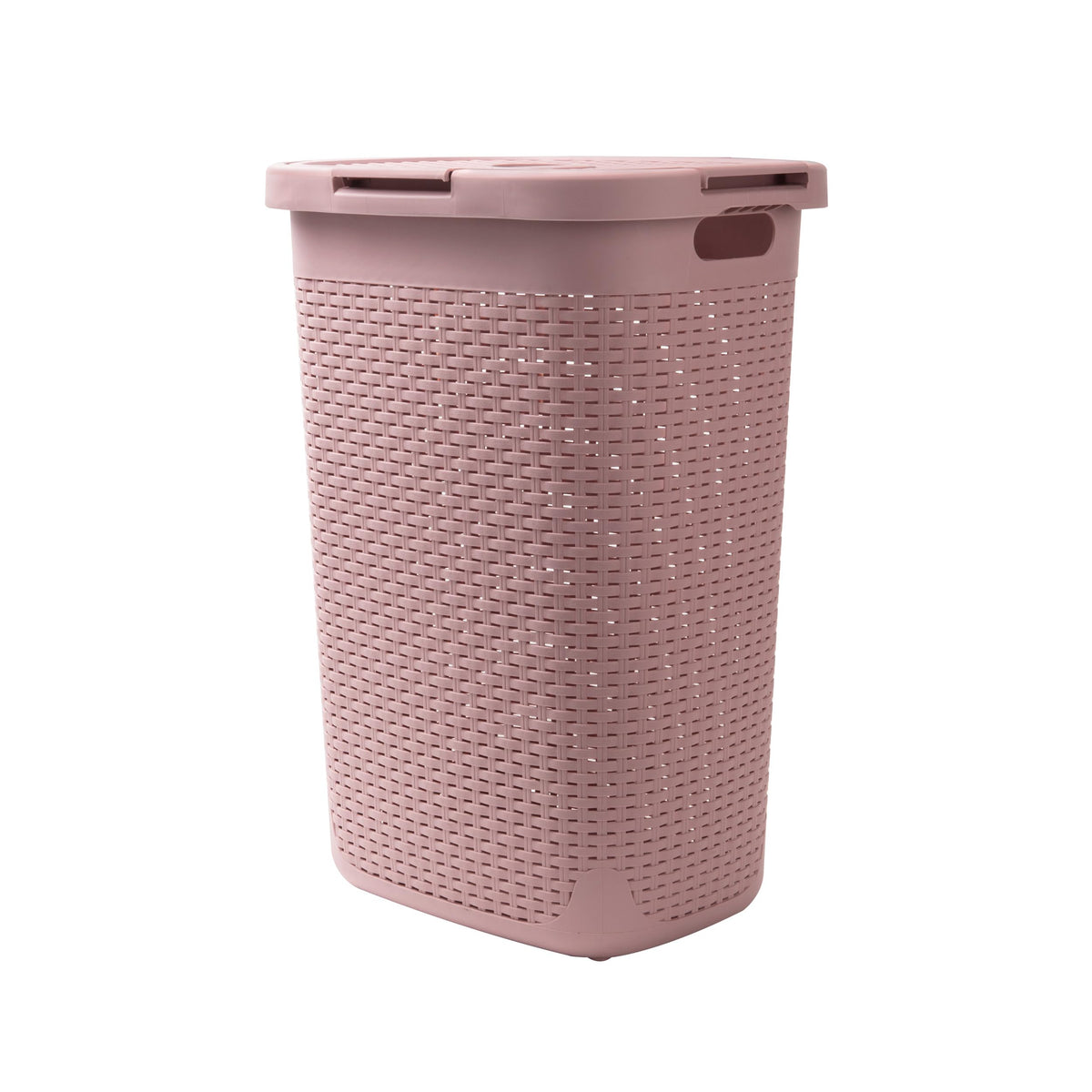 Mind Reader Slim Laundry Hamper in narrow spaces ideal for bathrooms and closets.