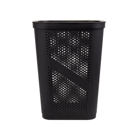 Mind Reader 60L capacity supports laundry, towels, or linens efficiently