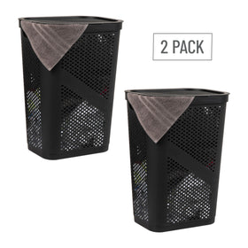 Mind Reader two-pack hampers help organize laundry areas