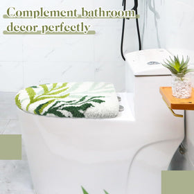 Mindsoft Green Leaves eco-friendly green design enhances bathroom style