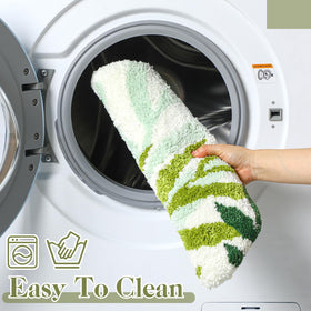 Mindsoft Green Leaves machine washable for easy cleaning and care