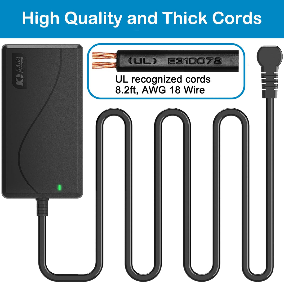 MineCtrl recliner power supply DC 29V 2A output for motorized seating.