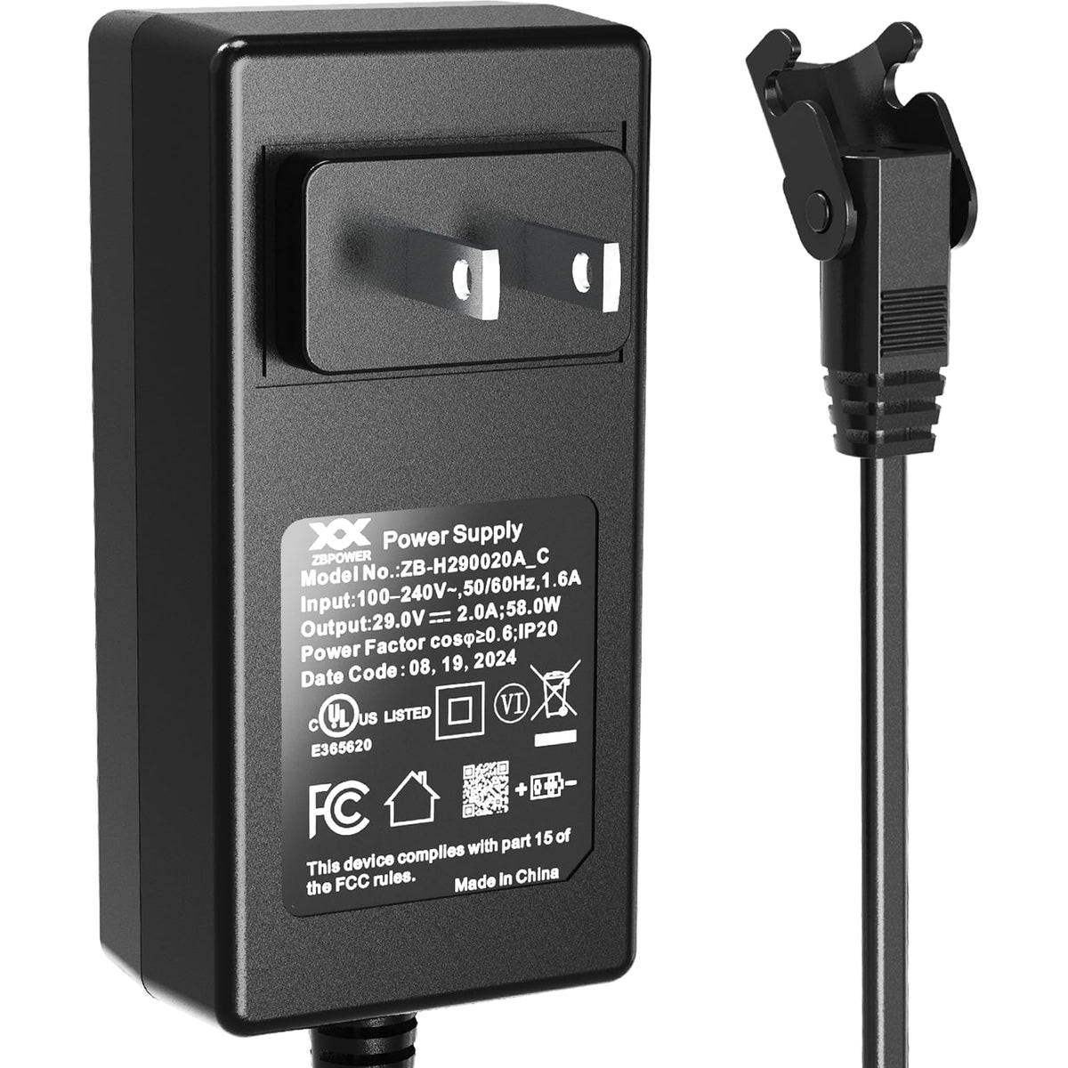 MineCtrl recliner power supply front view, compact and reliable for daily use.