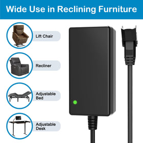MineCtrl ZB-H290020A-C transformer side view, fits multiple lift chairs.