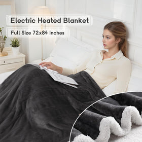 Minervada machine-washable blanket keeps plush texture after washing.