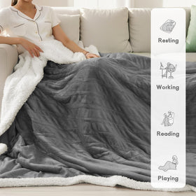 Minervada blanket control panel with adjustable timer for comfort.